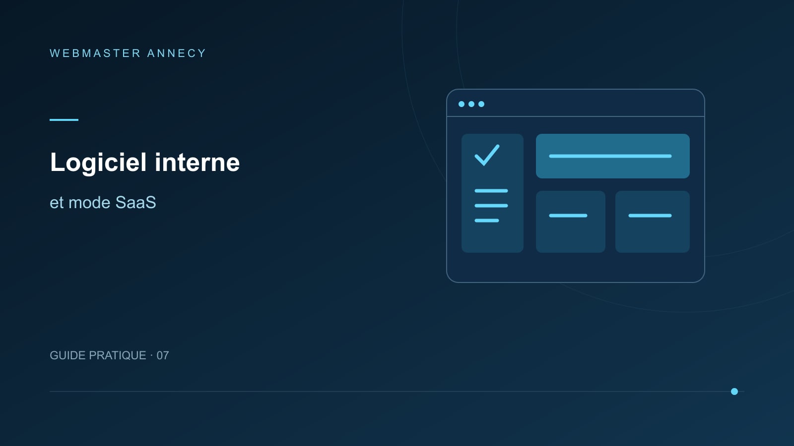 Logiciel interne : et mode SaaS