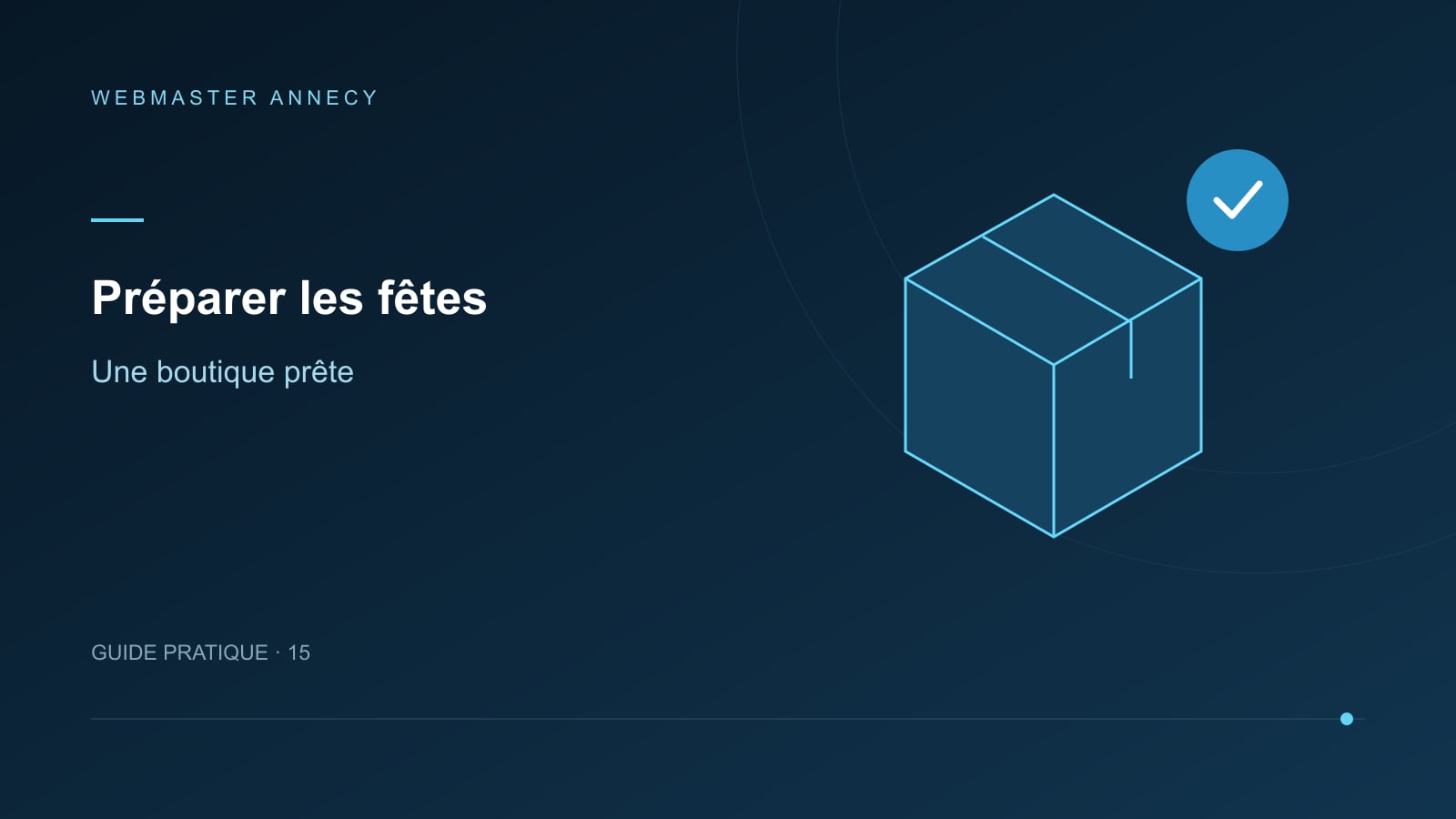 Préparer les fêtes : Une boutique prête
