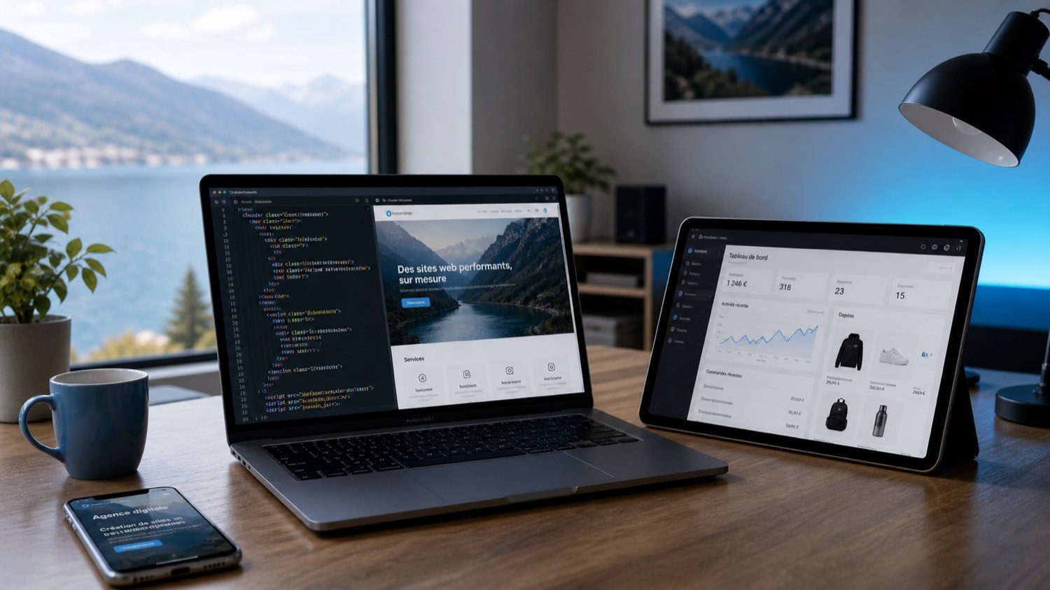 Site internet responsive pour artisan local